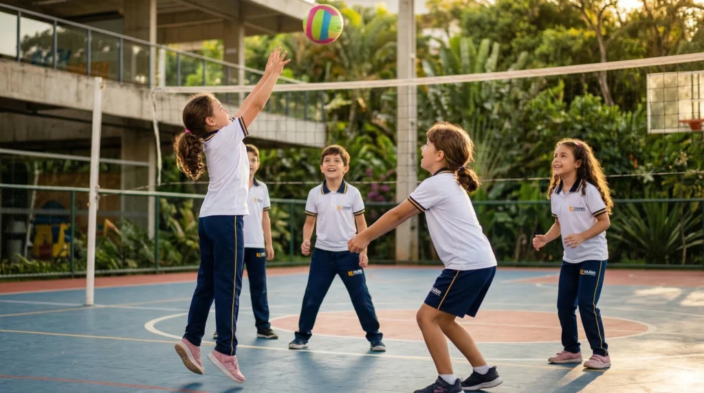 Imersão PES English: Feira Internacional Transforma Unidades em Cenários Globais
